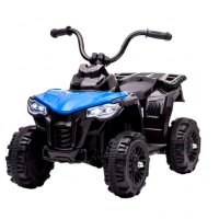Mini atv electric pentru copii Kinderauto Glory 25W 6V, music player, albastru - 1