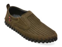 Pantofi Kaki GRYXX 7117908 din Nabuc - 1