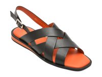 Sandale GRYXX negre, 5H282, din piele naturala - 1