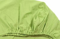 Cearceaf verde KidsDecor cu elastic din bumbac 80 x 160 cm - 1