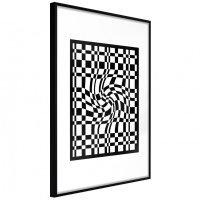 Poster - Op Art, cu Ramă neagră, 20x30 cm - 1