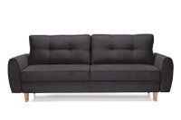 Canapea Extensibilă 3 locuri, RIGA, cu ladă de depozitare, 229x90x90 cm - 1