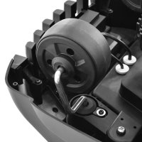 Robot Tuns Iarba Hecht 5608, pentru 800mp, Senzor Ploaie - 9