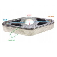 Suport pentru Cutit Masina de Tuns Iarba Husqvarna Rider 850 si 970 - 3