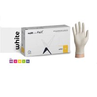 Manusi Nitril Nepudrate EasyCare 100 Buc Marime M ALB - Everin - 1