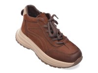 Ghete GRYXX maro 88025 din nabuc pentru femei - 1