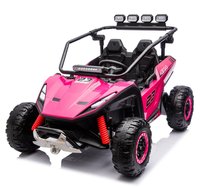 UTV electric pentru 2 copii, Kinderauto Vector Dune-Buggy, 300W, 24V, echipare premium, roz - 1