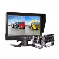 Set marsarier cu camere AHD si display de 7 inch pentru camioane si autocare - 1