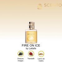 Lattafa Fire On Ice Apa de Parfum Unisex 110 ml - Original Dubai - 1