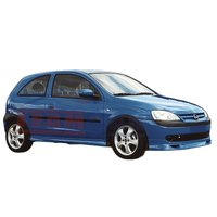 Stergatoare TeamCar® Opel Corsa C (2000–2006) – Set Complet - 2
