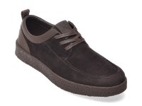 Pantofi barbati EPICA maro, model 1557 din piele intoarsa - 1