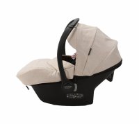 Carucior 3 in 1 pentru copii Adamex Barletta Full Linen TD2 Sweet Amaretto cu scaun auto iSize, landou reglabil, parte sport reglabila pana la orizontala, cadru cu suspensii - 9