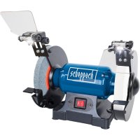 Polizor de banc dublu cu functie de polizare si slefuire SM200AL Scheppach 5903110901, 500 W, O200 mm - 1