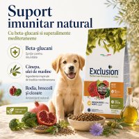 EXCLUSION Mediterraneo Monoprotein Puppy Medium Breed - Hrana Uscata cu Vită pentru Câini Junior, 12kg - 4