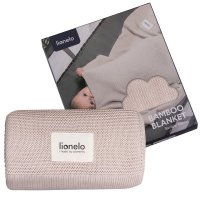 Patura multifunctionala din bambus Lionelo 100x75 cm Bej - 1