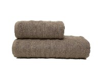 Set 2 Prosoape 16021 Brown 50x90 si 70x140 cm (Bumbac 100%) - 1