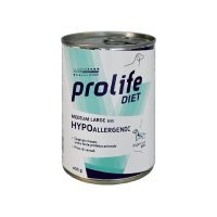 PROLIFE Diet Hypoallergenic, M-XL, Mistreț, dietă veterinară, conservă hrană umedă fără cereale câini, alergii, (în aspic), 400g - 2