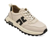 Pantofi sport barbati GRYXX 61908, albi, din piele naturala - 1