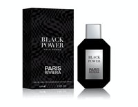 Apa de toaleta PARIS RIVIERA BLACK POWER 100ML EDT - Parfum Masculin Elegant - 1