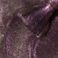 Ojă Semipermanentă Kievskaya Glitz Cat Eye 11 – Mov Prună cu Reflexii Fuchsia și Efect Magnetic 3D, 15ml - 1