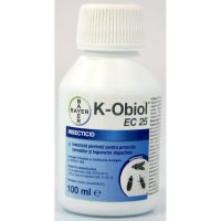 Insecticid K-Obiol EC25 100 ml pentru spatii de depozitare, Bayer - 1