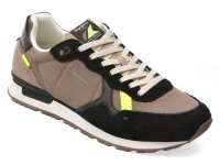 Pantofi sport PEPE JEANS negri, MS40005, din material textil - 1