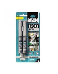 Adeziv Epoxidic Bicomponent Bison Epoxy Metal 2x12ml - 1