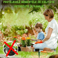 Set 4 Aparate Anti-Cartite BIRAI, incarcare solara, BR08, 3 Moduri, Solar, 700㎡, IP65, Ultrasunete, Eco, Fara Chimicale - 9