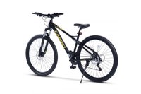 Bicicleta MTB Ride Carpat C29303H NegruGalben, roti 29 inch, echipare Shimano, manete secventiale, frane hidraulice, cabluri integrate, 21 viteze - 2