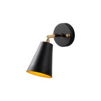 Aplica Evander Negru 10x26x21 cm - 6