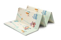 Covoras pliabil multifunctional Toyz pentru copii cu 2 fete,din spuma XPE fara substante nocive,antiderapant,izolator termic 200x180x1 cm,geanta transport inclusa Circus - 2
