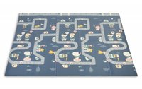 Covoras pliabil multifunctional Toyz pentru copii cu 2 fete,din spuma XPE fara substante nocive,antiderapant,izolator termic 200x180x1 cm,geanta transport inclusa Circus - 4
