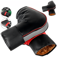 Manusi pentru ghidon Moto/Scuter/Bicicleta, Impermeabile, Calduroase, FIXATO, Reflectorizante, Negru - 3