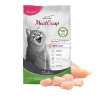 PLATINUM MeatCrisp Sterilised , Pui, hrană uscată pisici sterilizate, deshidratat, 3kg - 2