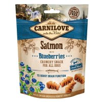 CARNILOVE Crunchy Snack, Somon cu Afine, recompense funcționale fără cereale câini, suport neurologic, 200g - 2