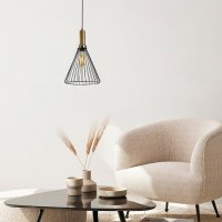 Lustra Dear Negru 24x24x140 cm - 2