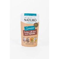NATURO Senior, XS-XL, Curcan și Orez, plic hrană umedă câini senior, (în suc propriu), 150g - 2