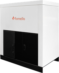 Centrala pe peleti Fornello Eco Energy 35 kW cu automatizare si afisaj digital - 1