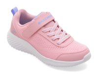 Pantofi sport SKECHERS roz, BOUNDER, din material textil - 1