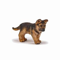 Figurina Papo Catelus Ciobanesc German - Colectia Caini si Pisici - 1