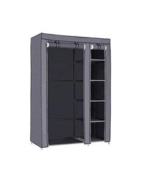 Dulap pliabil Songmics Gri LSF007G - 110 x 45 x 175 cm - 1