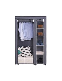 Dulap pliabil Songmics Gri LSF007G - 110 x 45 x 175 cm - 4