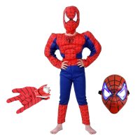 Set costum clasic Spiderman cu muschi IdeallStore® - 3