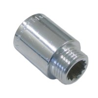 Tiemme Prelungitor din Alama 3/4" cu Lungimea de 10 mm - 1