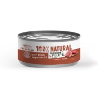 FRESH FARM Schredded fillets, Vită și Pui, conservă hrană umedă fără cereale pisici, (în sos), 70g - 2