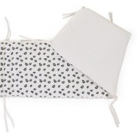 Protectie patut Jerse 35x170 cm leopard Childhome - 1