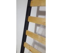 Somiera pat Milano 160x200, 13 lamele lemn, cadru metal, fara picioare - 1
