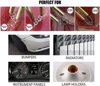 Set 400 bucati capse metalice de intarire pentru aparat sudat plastic, lipit/reparat bara auto, repararea - 4