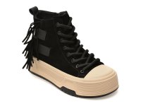 Ghete GRYXX negre 1R3 din piele intoarsa premium - 1