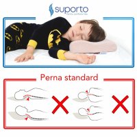 Fata de perna din bumbac pentru copii 2 ani+ Suporto Roz - 1